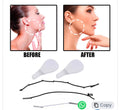 Secret Instant Face & Neck Lift Tape (60 Pcs + 3 Ropes)