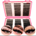 Premium DIY Individual Eyelash Extension Kit (60 Rows + Glue & Tweezer)
